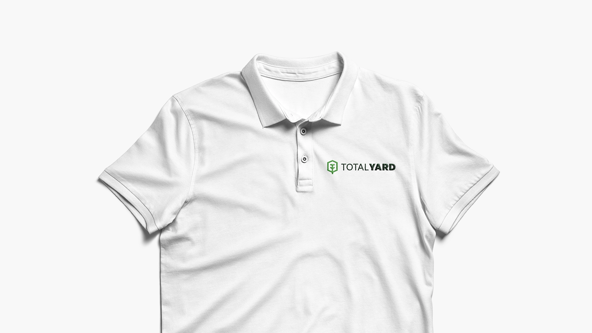Total Yard's polo shirt mockup
